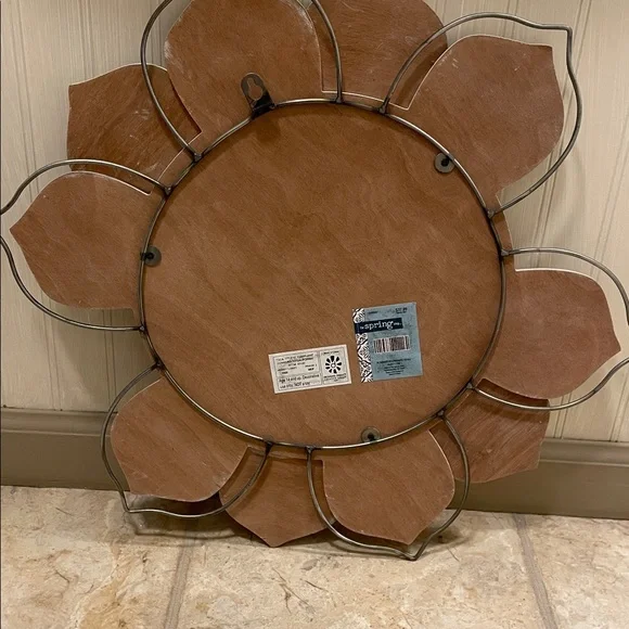 Farmhouse Wood and Crocheted Wall Decor - Picture 5 of 5